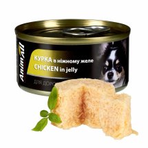 Вологий корм Animall Dog для з куркою в желе собак - 85 г