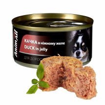 Вологий корм Animall Dog з качкою в желе для собак - 85 г