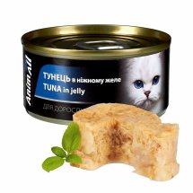 Вологий корм Animall Cat з тунцем в желе для котів - 85 г - 85 г