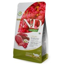 Сухий корм Farmina Cat N&D QUINOA URINARY DUCK & CRANBERRY ADULT для проф. сечокам'яної хвороби качка кіноа журавлина та ромашка - 5 кг - 1.5 кг