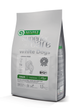 Сухий корм Nature's Protection Dog SC Whites Grain Free Adult Small and Mini Breeds (Insects) Беззерновий для дорослих собак дріб. порід Біла Шерсть з Комахами - 1.5 кг
