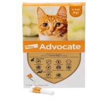 Краплі Advocate АДВОКАТ для котів 4-8 кг від бліх кліщів і глистів - 1 шт - 1 шт