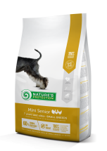 Сухий корм Nature's Protection Dog Mini Senior Small breeds для літніх собак дріб. порід з м'ясом птиці - 2 кг