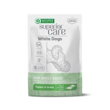 Пауч Nature's Protection Dog Superior Care White Dogs Adult All Breeds With Tuna And Sea Bass - 70 г
