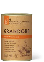 Вологий корм Grandorf Dog Veal Turkey Adult для собак з телятиною та індичкою - 400 г