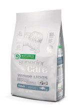 Сухий корм Nature's Protection Dog SC White Grain Free Adult Small and Mini Breeds (White Fish) Беззерновий для дорослих собак дріб. порід Біла Шерсть з Білою Рибою - 1.5 кг