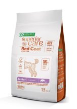 Сухий корм Nature's Protection Dog SC Red Coat Grain Free Junior Mini Breeds (Salmon) для цуценят та юніорів дріб. порід Руда Шерсть з Лососем - 1.5 кг
