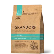 Сухий корм Grandorf Dog Medium Maxi 4 Meat 4 для собак вида м'яса для середніх та крупних порід - 10 кг