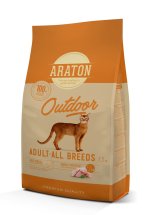 Сухий корм Araton Cat Outdoor Для дорослих Активних котів з Куркою - 15 кг - 1.5 кг