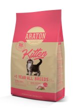 Сухий корм Araton Cat Kitten Для кошенят з Куркою - 15 кг - 1.5 кг