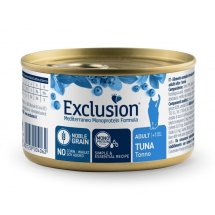 Вологий корм Exclusion Cat Adult Tuna для дорослих котів всіх порід з тунцем - 85 г - 85 г