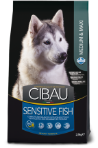 Сухий корм Farmina Dog CIBAU SENSITIVE ADULT MEDIUM & MAXI з чутливим травленням з рибою - 12 кг