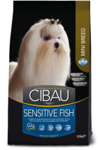 Сухий корм Farmina Dog CIBAU SENSITIVE ADULT MINI з чутливим травленням з рибою - 2.5 кг