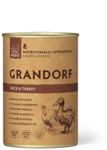 Вологий корм Grandorf Dog Duck Turkey Adult для собак з качкою та індичкою - 400 г