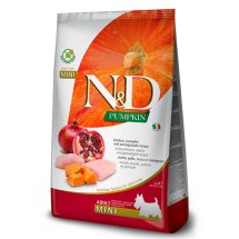 Сухий корм Farmina Dog N&D Grain Free PUMPKIN CHICKEN & POMEGRANATE ADULT MINI - 2.5 кг