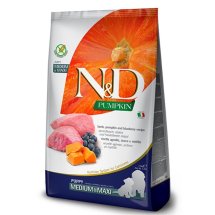 Сухий корм Farmina Dog N&D Grain Free PUMPKIN LAMB & BLUEBERRY PUPPY MEDIUM & MAXI - 12 кг