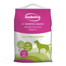 Пелюшки Indorina Tappetini Fiori Di Campo для собак, з ароматом польових квітів 60х60 см - 10 шт