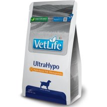 Сухий корм Farmina Dog Vet Life ULTRAHYPO дієтитчне харчування для зменшення непереносимості інгредієнтів та поживних речовин - 2 кг