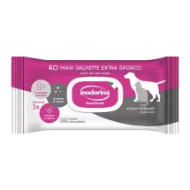 Вологі серветки Inodorina Functional Acqua Micellare для собак та котів з міцелярною водою - 40 шт