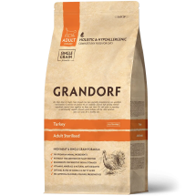 Сухий корм Grandorf Cat Sterilized Turkey індичка для стерилізованих котів - 400 г - 2 кг