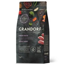 Сухий корм Grandorf Dog Fresh Duck Sweet Potatoe MINI для собак малих порід з качкою та бататом - 1 кг