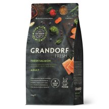 Сухий корм Grandorf Cat Fresh Salmon Sweet Potatoe для дорослих котів лосось з бататом - 400 г - 2 кг