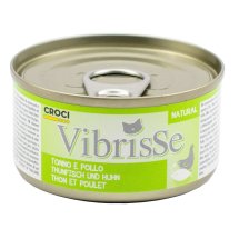 Вологий корм Vibrisse Cat Для котів тунець курка - 70 г