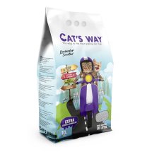 Бентонітовий наповнювач Cat'S WAY лаванда + фіолетові гранули - 10 л