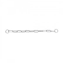 Ланцюг-зашморг Trixie для собак велика ланка хромований 46 см/3 мм - 1 шт