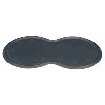 Килимок під миску Trixie для собак темно-сірий каучук 45х25 см - 1 шт