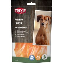 Ласощі Trixie Premio Chicken Filets для собак полоски з курячого філе - 100 г