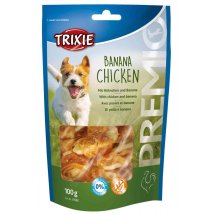 Ласощі Trixie Premio Banana Chicken для собак з куркою та бананом - 100 г