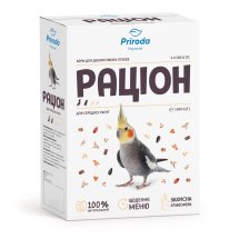 Корм Природа Раціон повноцінний вітамінізований для середніх папуг - 1.5 кг