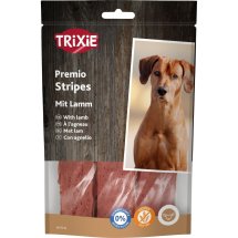 Ласощі Trixie Premio Lamb Stripes для собак полоски з ягням - 100 г