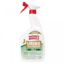 Спрей 8in1 Nature's Miracle Cat Urine Destroyer Pour для усунення запахів сечі котів - 946 мл
