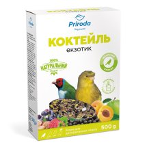 Корм Природа Коктейль Екзотик для екзотичних птахів - 500 г