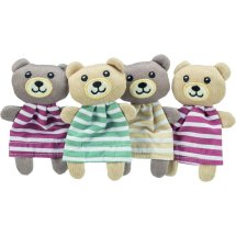 Іграшка Trixie для котів Ведмідь тканина з котячою м ятою 12 см - 1 шт