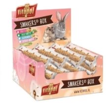 Ласощі Vitapol Вітапул колба для гризунів фрукти BOX - 12 шт