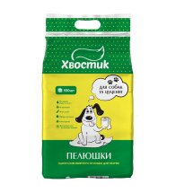 Пелюшки Хвостик 60х90 см - 100 шт