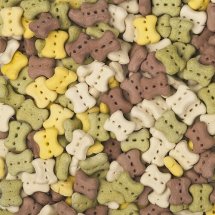 Ласощі Animall Dog Crunch для собак печиво Кістка Mix, розмір 3 кг - S