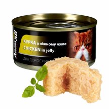 Вологий корм Animall Cat курка в желе для котів - 85 г