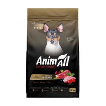 Сухий корм Animall Dog для собак малих порід зі свіжою індичкою та ягням - 12 кг