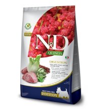 Сухий корм Farmina Dog N&D Quinoa DIGESTION, Lamb & Fennel MINI для собак дрібних порід порушення травлення з ягням - 2.5 кг