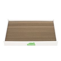 Дряпка картонна Хвостик для котів "Платформа S" 24х50х5 - 1 шт - 1 шт