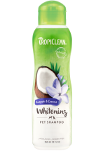 Шампунь TropiClean "Імбир і кокос" для білої шерсті для собак та котів - 355 мл