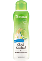 Кондиціонер TropiClean "Лайм та какао-масло" для прискорення линьки для собак та котів - 355 мл