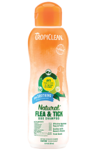 Шампунь TropiClean Flea & Tick "Заспокійливий" від бліх і кліщів для собак - 592 мл