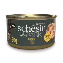 Вологий корм Schesir Cat After Dark Chicken КУРКА в бульйоні для котів - 80 г