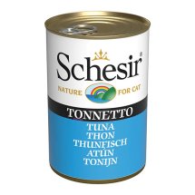 Вологий корм Schesir Cat Tuna ТУНЕЦЬ в желе для котів - 140 г
