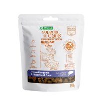 Ласощі для собак Беззернові Nature's Protection Dog Red Coat Hypoallergenic & Intestinal Care з лососем - 150 г